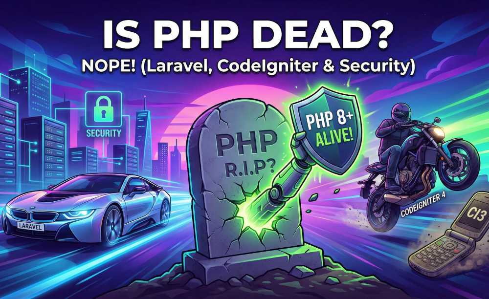 Is PHP Dead? The Truth About Laravel, CodeIgniter & Security